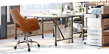 hjh OFFICE 685275 silla giratoria DISC PLUS piel sintética negro silla de trabajo acolchado con respaldo ajuste de altura 